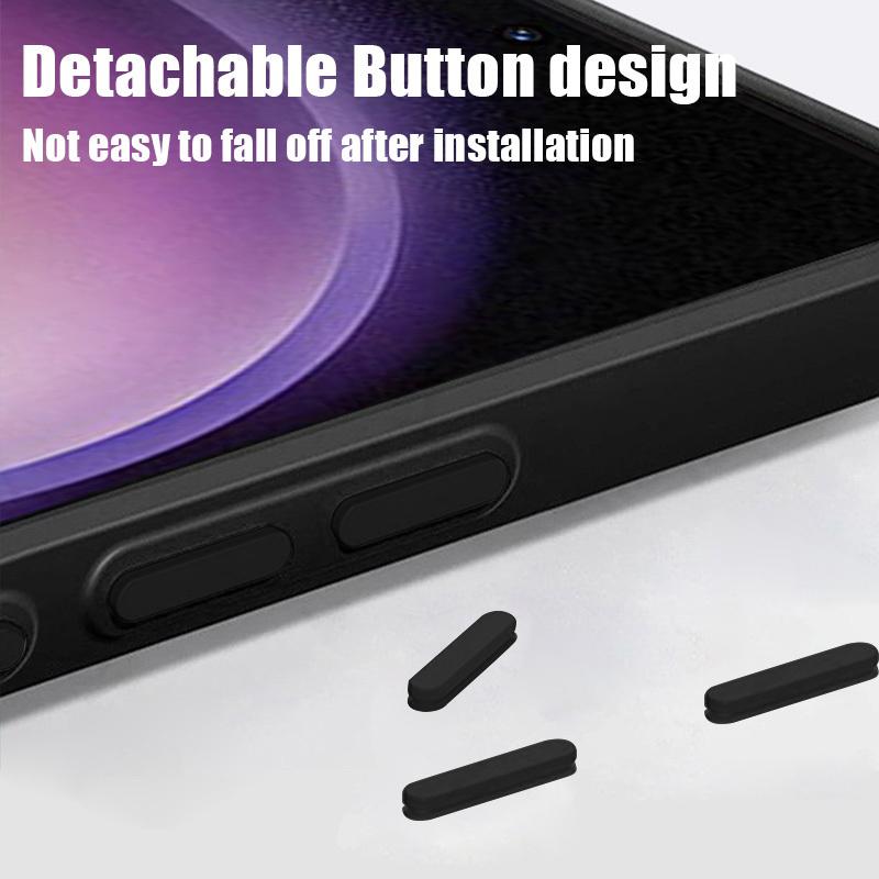 Прозрачный матовый беспроводной магнитный чехол для Samsung S25 Ultra S24 FE S23 Plus S22 S21 противоударный мягкий чехол для телефона