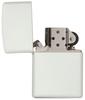 ZIPPO Lighter Plain Matte White 214 Imported [Regular Product]