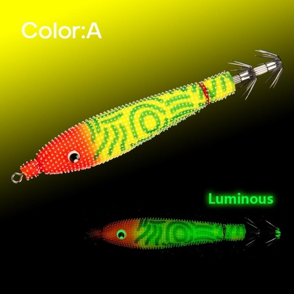 80mm Length Squid Jig Lure 5g Weight Egi Lure Bait Premium Floating Squid Jig Sea Fishing