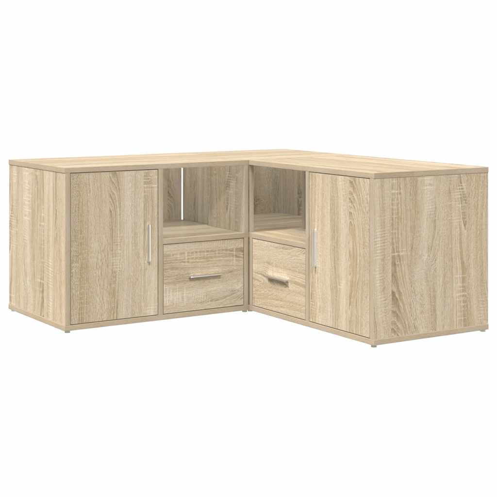 Corner Shelf Sonoma Oak 160 x 40 x 45 cm Particleboard