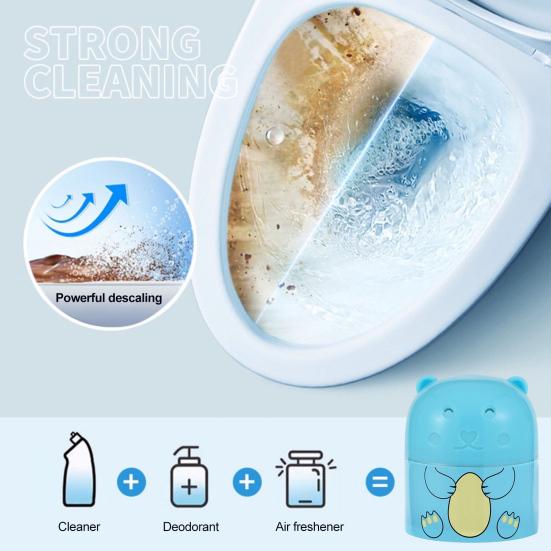 1/3 шт. Чистящее средство для туалета, глубокое очищение, защитное покрытие, освежающее чистящее средство для ванной комнаты, отсутствие беспорядка, дезодорирующее, ароматерапия