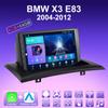 2 DIN Android Carplay автомобильное радио для BMW X3 E83 2004-2012 мультимедийный проигрыватель головное устройство стерео GPS навигация BT WIFI 4+64 ГБ
