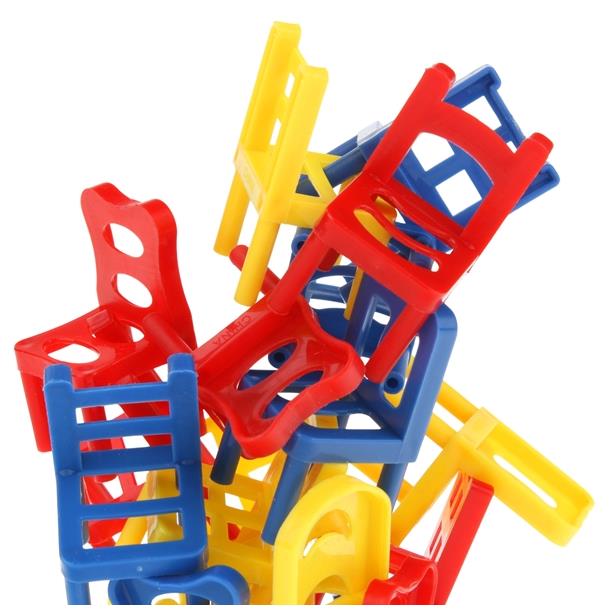 Falling Chairs Skill Game Chair Fight for the Stools 3 Colors