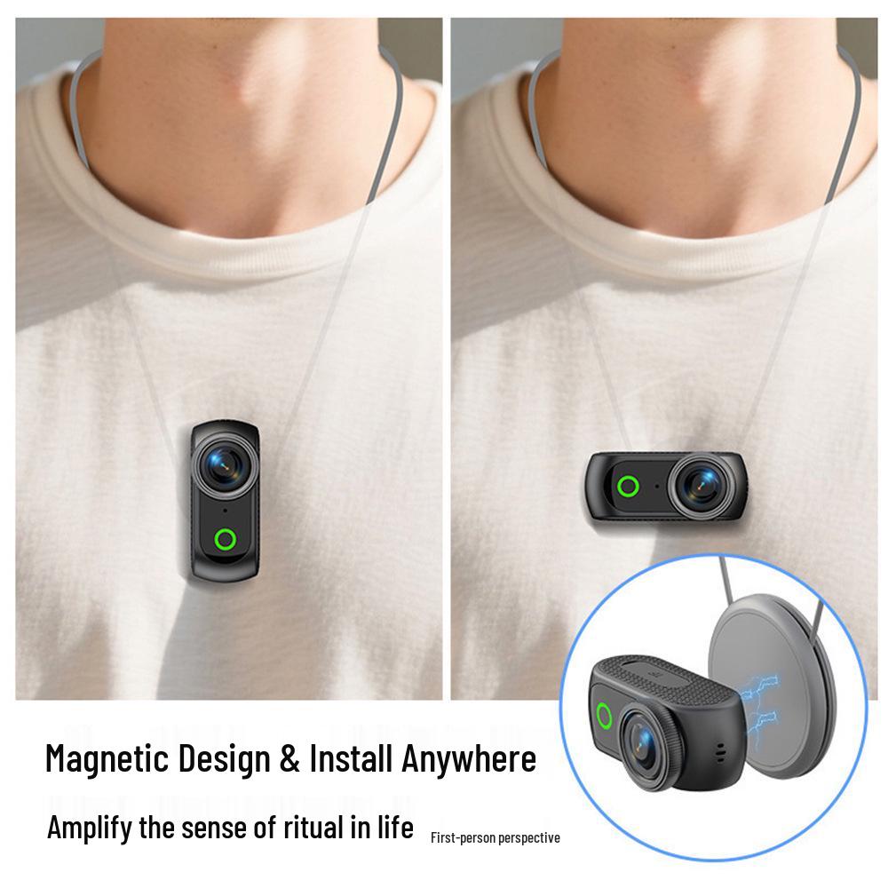 Retro Thumb HD Magnetic Camera: Portable Photo & Video Recorder for Students