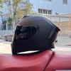 Motorcycle Helmet Retro Locomotive Full Helmet Men and Women All-inclusive Autumn and Winter Cold Thermal Helmet
