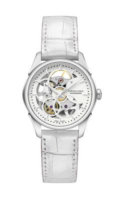 Женские часы Jazzmaster Viewmatic Skeleton с официальной гарантией (H32405811) - [Импортировано]