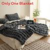 Premium Plush Blanket Luxurious And Thick For Bed Sofa Or Office Winter Naps