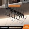 No‑Drill Retractable Pull‑Out Telescopic Clothes Hanging Rod Cabinet Mount Closet Wardrobe Space Saving Garment Storage Organize