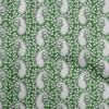 Cotton Flex Green Fabric Block Sewing Material Print Fabric By The Yard 40 Inch