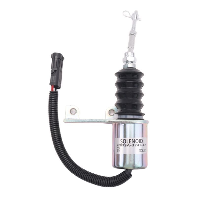 12V Fuel Shut Off Solenoid For Deutz RSV Perk Synchro Start 1751ES Engine 3932017 SA-3742-12