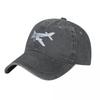 Бичкрафт Кинг Эйр C Авиационное Величество Бейсболки Snapback Вымытые Джинсовые Кепки Кепки Уличная Мода Бейсболка Ковбойская Кепка
