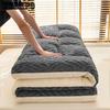 Plush Home Double-sided Bed Mattress Solid Color Soft Thickened Cotton Mattress Cushion Quilts Warm Winter Single Student Dormitory Mattress