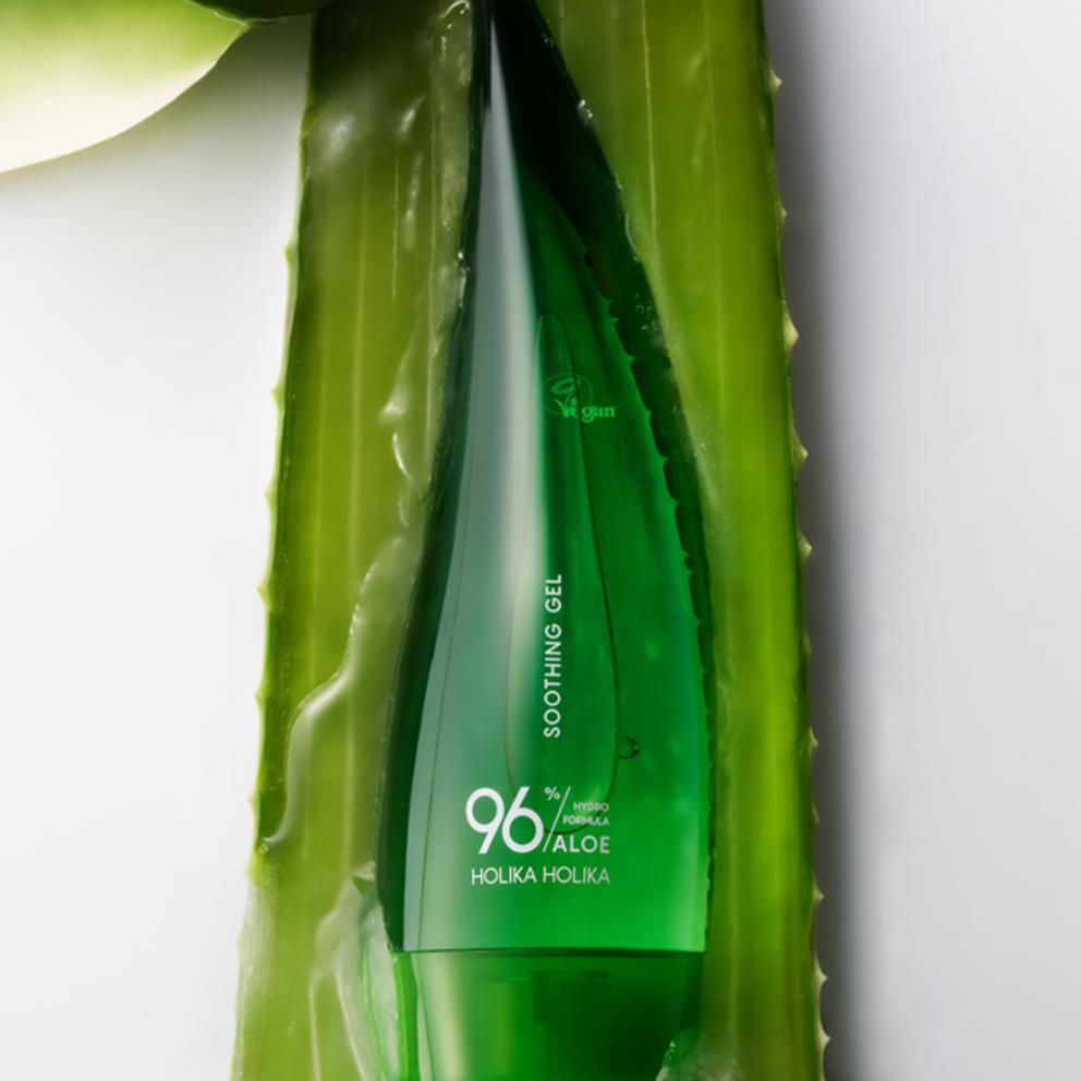 Holika Holika Успокаивающий гель с алоэ Hydro Formula 96%, 250 мл, 3 шт.