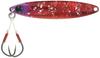 JACKALL Metal Jig Binbin Metal TG Type Slow 80g Red Squid Glow