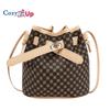 Cozy Up Bucket Bag, Printed Bag, Women's Large Capacity Commuting Bag, Fashionable and Trendy One Shoulder Crossbody Bag