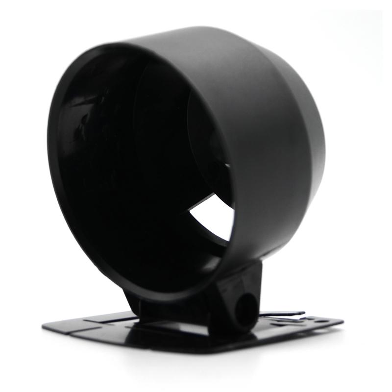 Black Gauge Pod Bracket 60mm Racing Gauge Pod Gauge Cap Car Meter Cap Dash Pod Mount Holder Plastic Gauge Pods