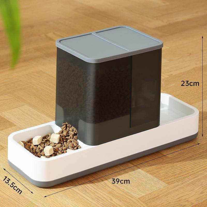 Автоматическая кормушка для кошек Питьевая вода Универсальная машина для кормления кошек Кормушка для самостоятельного обслуживания Диспенсер для воды для собак Товары для животных