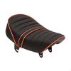 Подушка для сиденья мотоцикла, удобная, простая установка, нескользящая, прочная, из искусственной кожи, чехол для мотоцикла