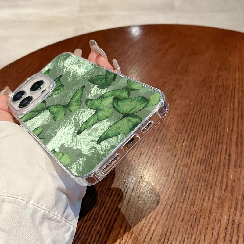 Luxury Butterfly Shadow Phone Case For Xiaomi Poco X3pro X5 M6 X6 X3 NFC M5s M6 Pro C75 C61 Shockproof Girls Women Fundas Cover