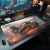 Коврик для мыши World of Tanks 500X1000 мм Большой игровой коврик для мыши Геймерский XL Резиновый Отаку Клавиатурный коврик Настольный коврик для ноутбука