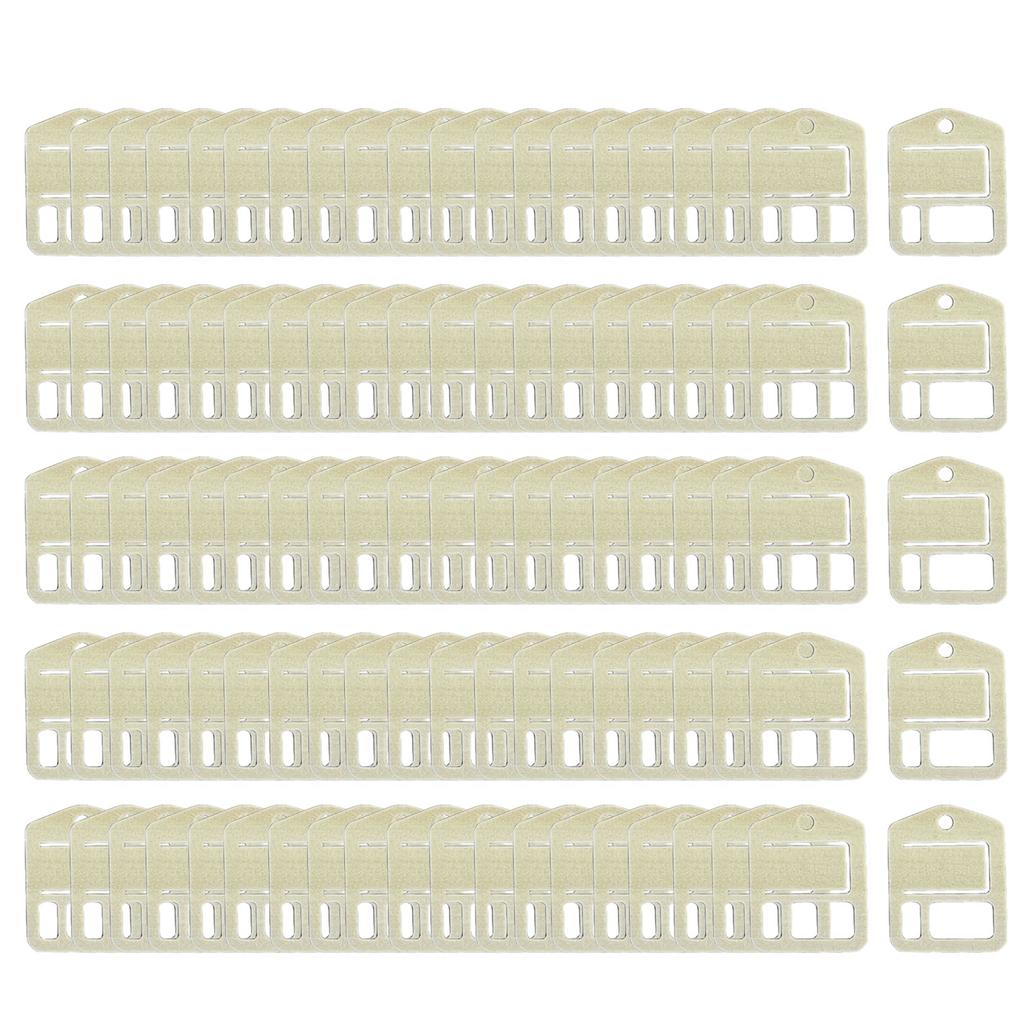 100 шт. Органайзер для ниток для вышивки Floss Drops Деревянные инструменты для вышивки крестом Thread Drops для эффективного хранения