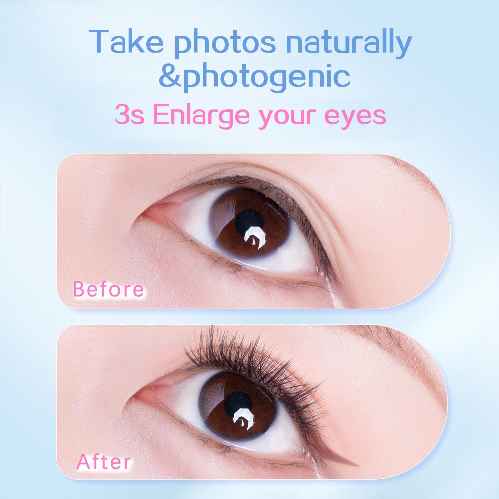 Натуральные самоклеящиеся накладные ресницы 36 пучков одиночные пучковые ленивые накладные ресницы без клея LC C завитые 10-13 мм