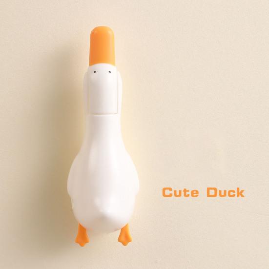 Чистящий зажим, необычный дизайн в виде маленькой уточки, выдвижной зажим для волос, инструмент для снятия заколок с волос, простая очистка