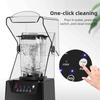 Automatic with Cover Soundproof Ice Crusher Commercial Multi-Functional Slush Machine High Power Smoothie Making Machine