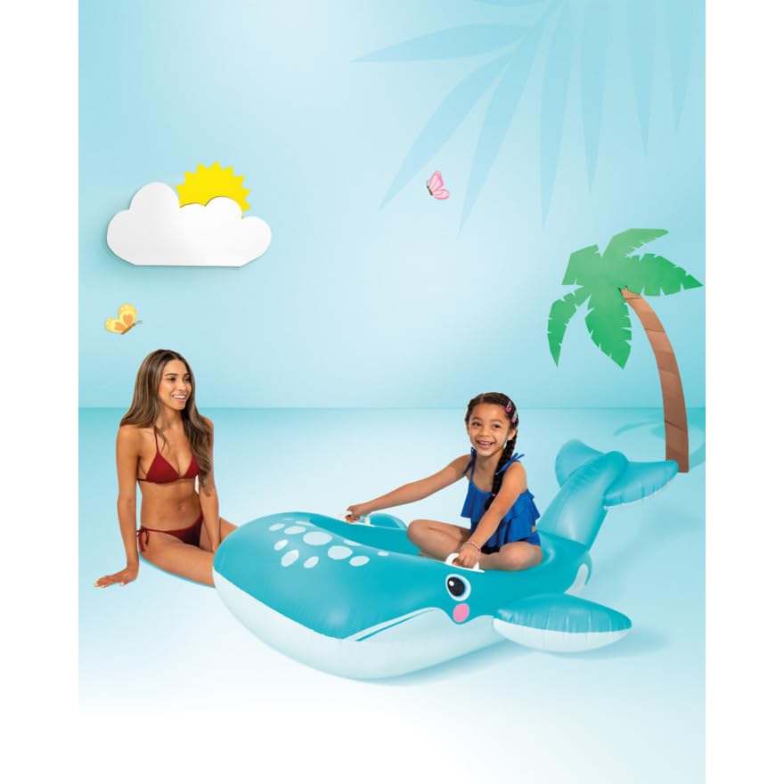 Надувная горка-кит Intex, ненадутый размер: 168 см x 140 см (57567NP)