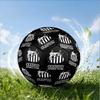 Powerful Football Crest Design Printed Size 5 Soccer Balls, High-Quality, Anti-Slip, Protective Football, A Unique Gift , Birthdays, Christmas Gifts