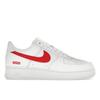 Supreme X Air Force 1 Low Box Logo - Speed Red Shanghai Exclusive Unisex Sneakers White CU9225-101
