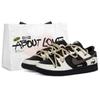 Кроссовки для скейтборда Dunk Mocha Panda 2.0 Low top Унисекс Черный Белый Коричневый IO7606-010(Команда62-2.0)