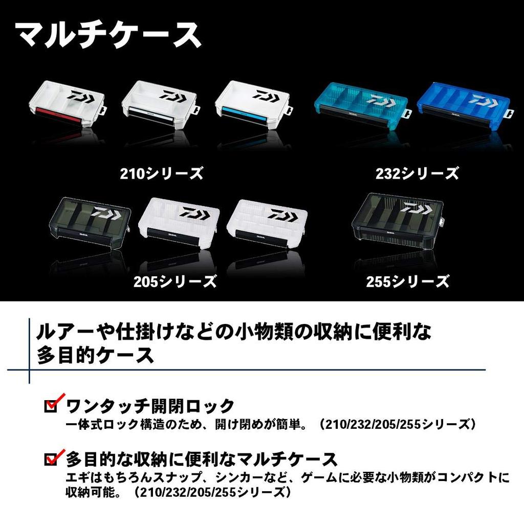 DAIWA Кейс для приманок 255ND Дымчатый 943000 (Мульти чехол)