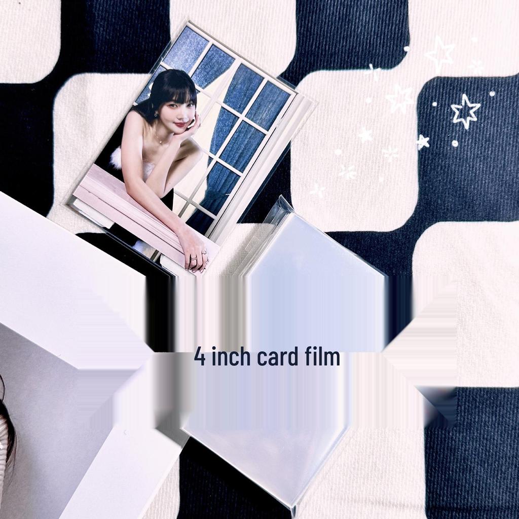 Прозрачная пленка CPP с 20 карманами для карточек 3-дюймового альбома и 6-дюймовых карточек Polaroid