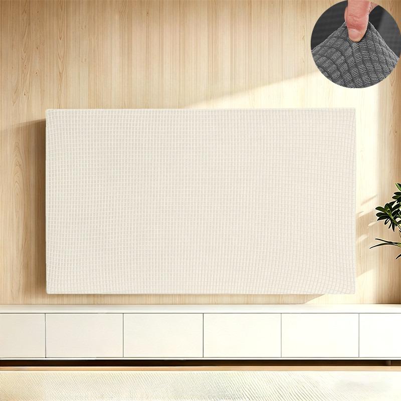 Minimalist Line Elastic TV Decorative Covers LCD Screen Anti Slip Cover Environment protection Moisture-proof Television Sheath