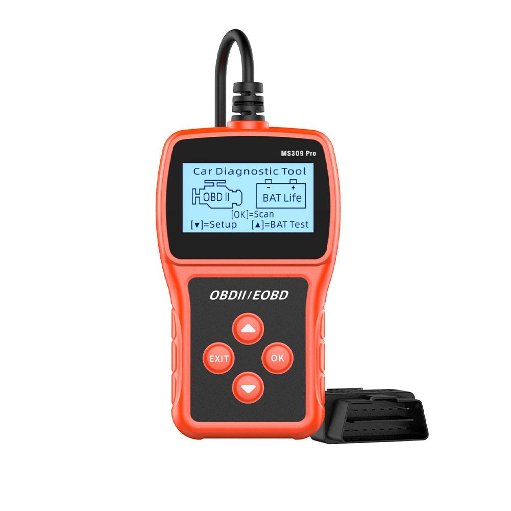Сканер OBD2 для автомобилей, считыватель кодов, диагностические инструменты для всех европейских автомобилей OBDII после 2003 года, американских автомобилей после 1996 года