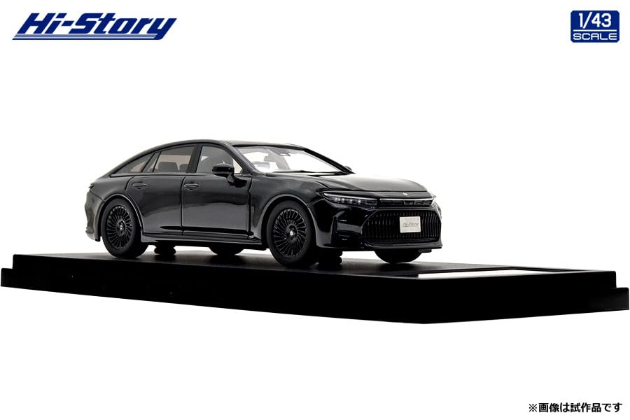 INTERALLIED Hi Story Scale Toyota CROWN Z BLACK PACKAGE Модель с отделкой Precious Black Pearl 1/43 HS525BK (2024)