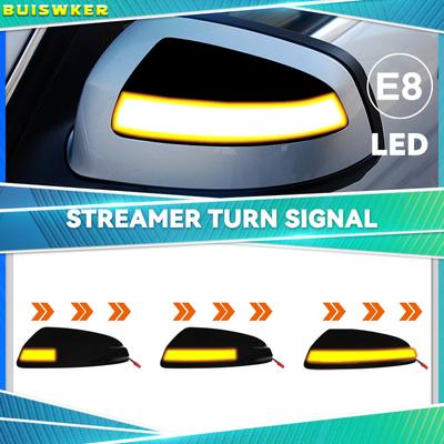 Динамические светодиодные указатели поворота, повторитель указателя поворота зеркала заднего вида для Mercedes Benz Viano Vito W639 C-Class W204 S204