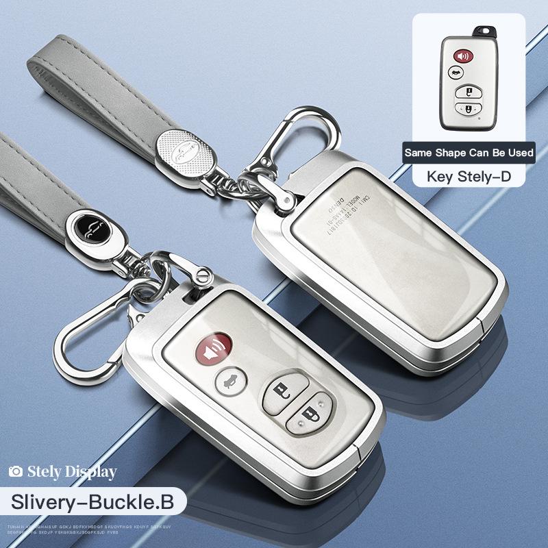 Футляр для ключа Toyota: Подходит для Highlander, Camry, Crown, Corolla, Prado, Reiz