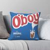 OBoy Какао-напиток Квадратная наволочка Полиэстер Лен Бархат Креативная наволочка на молнии Чехол для подушки дивана