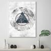 Canvas print, Geometrical figures - marble