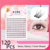 Comic Eye Glue Free Fake Eyelashes Soft Cluster False Lashes Individual Fake Eyelashes  Make Up