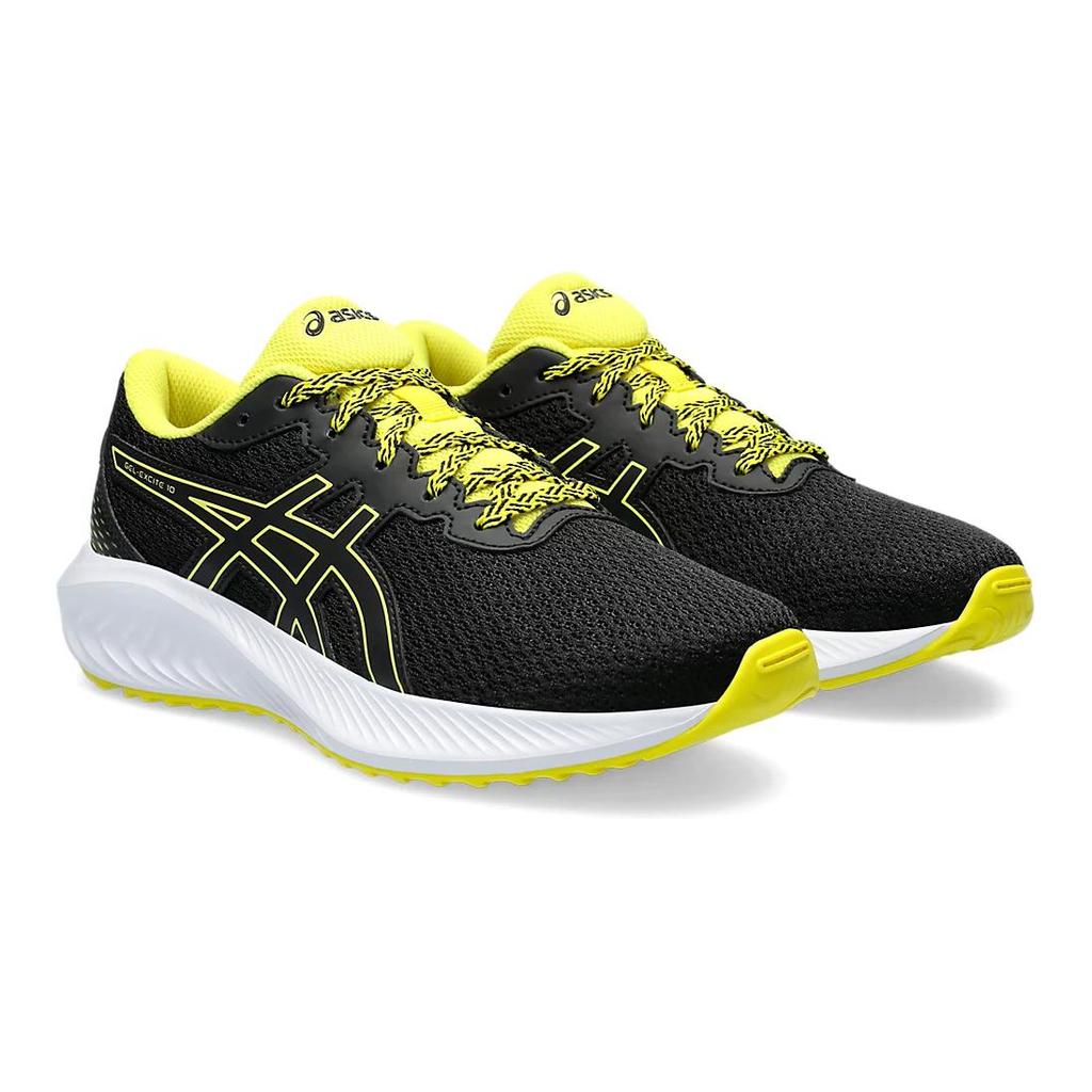 Asics Кроссовки детские Gel Excite 10 GS черные ярко-желтые 1014A298-008