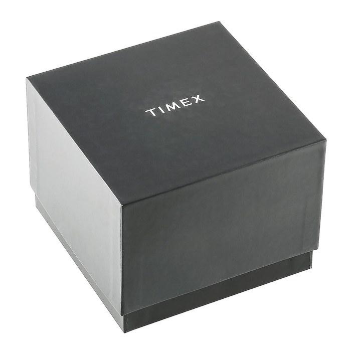 TIMEX Классические цифровые часы из коллекции Tile TW2V20100-1, 36 мм, Белый/Черный