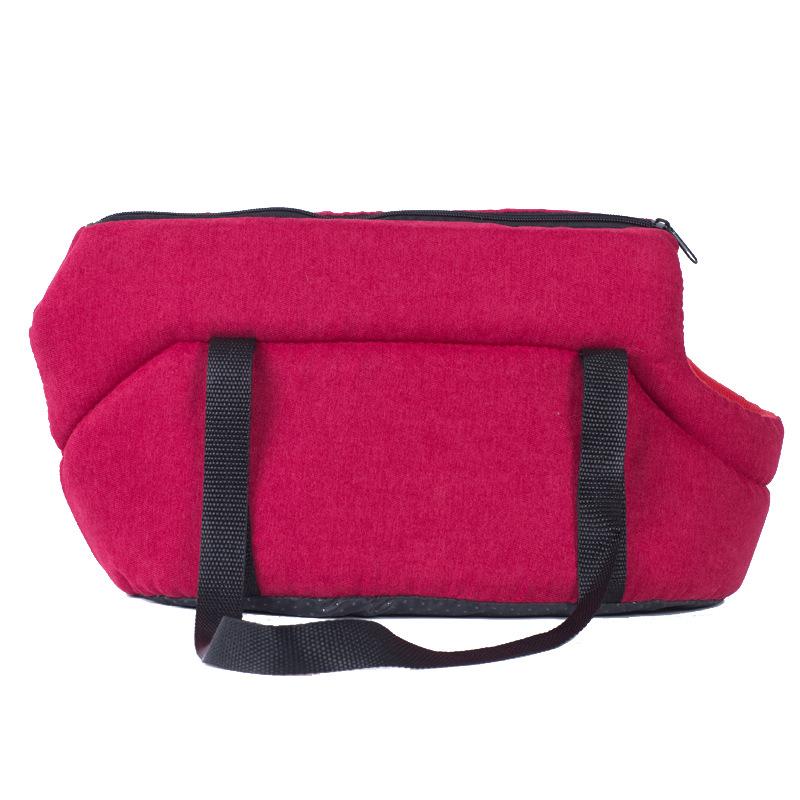 Ventilated Pet Outdoor Backpack Collapsible Single Double Shoulder Crossbody Bag for Dog Cat