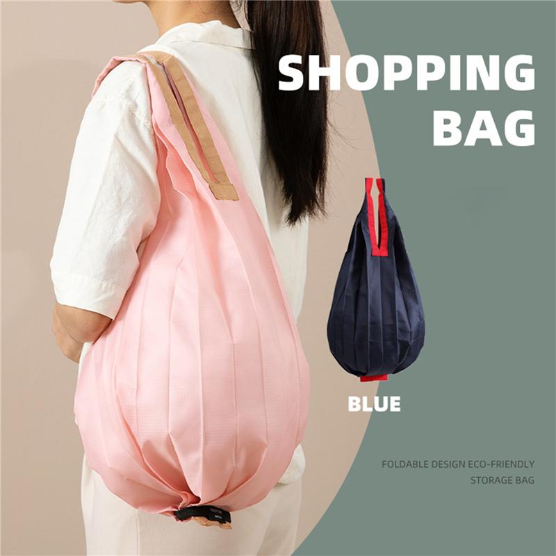 Folding Shopping Bag Portable Collapsible Bag Large Capacity Grocery Bag Supermarket Shopping Bag