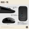 HP Wireless Mouse Wireless Mouse Quiet Z3700 Dual Wireless Mouse Windows Mac ChromeOS Bluetooth Connection Dongle Compatible Silent Mouse 2.4Ghz