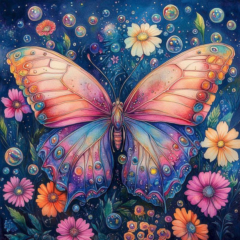 5D Алмазная мозаика Искусство Животные Вышивка крестом Алмазная картина Полная дрель Квадратная бабочка Стразы Картины Home Decora