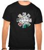 Red Hot Chili Peppers Rock Music Logo Black T-Shirt -1374-
