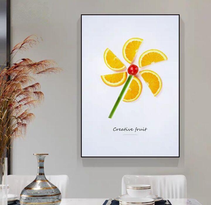 Nordic Abstract Fruit Kitchen Decor Canvas Paintings Posters and Prints Creative Wall Art Pictures Dining Room Home Decor Quadro